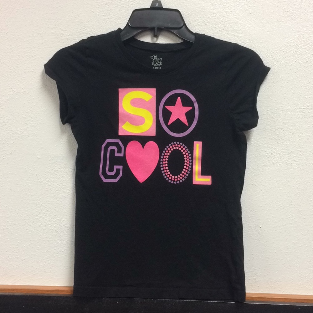 Girls short sleeve shirt size 10